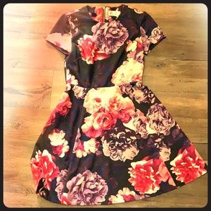 Eliza J flower dress